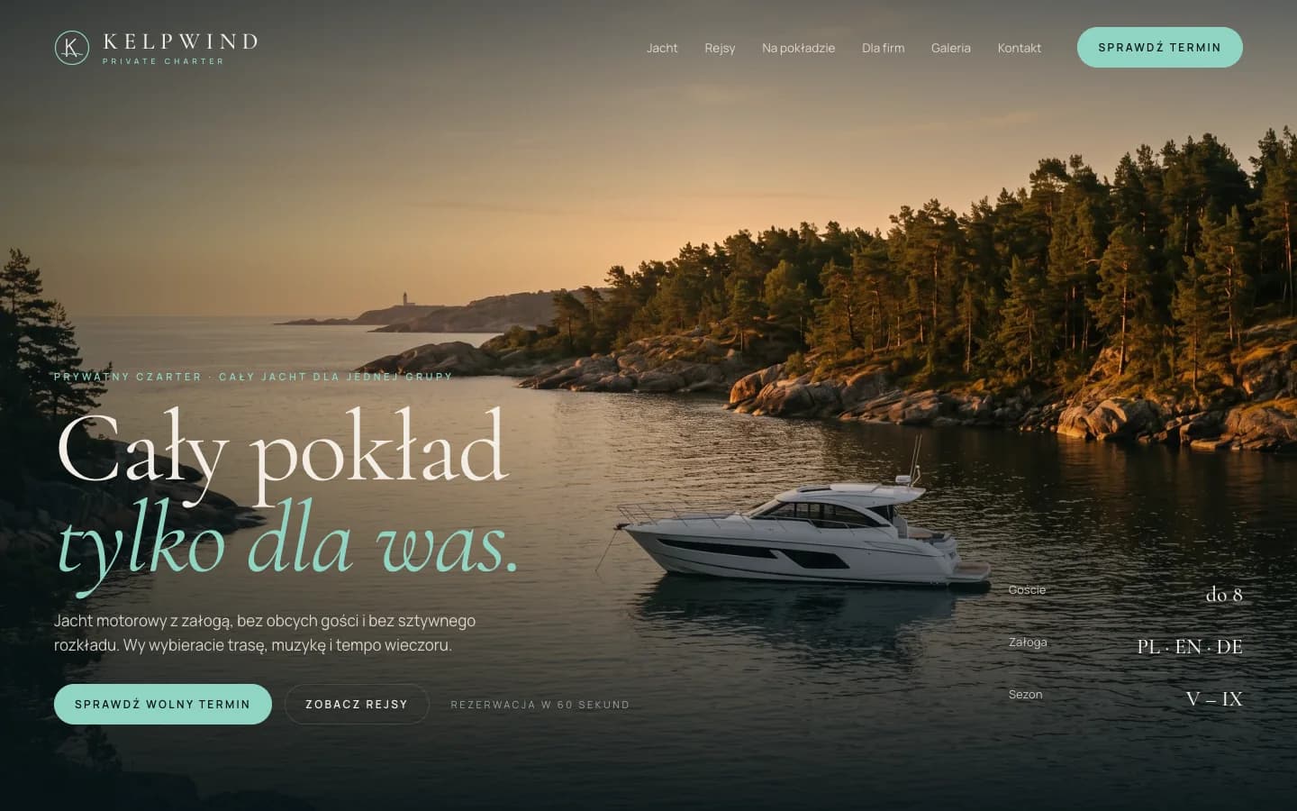 Kelpwind (marka fikcyjna) — strona główna