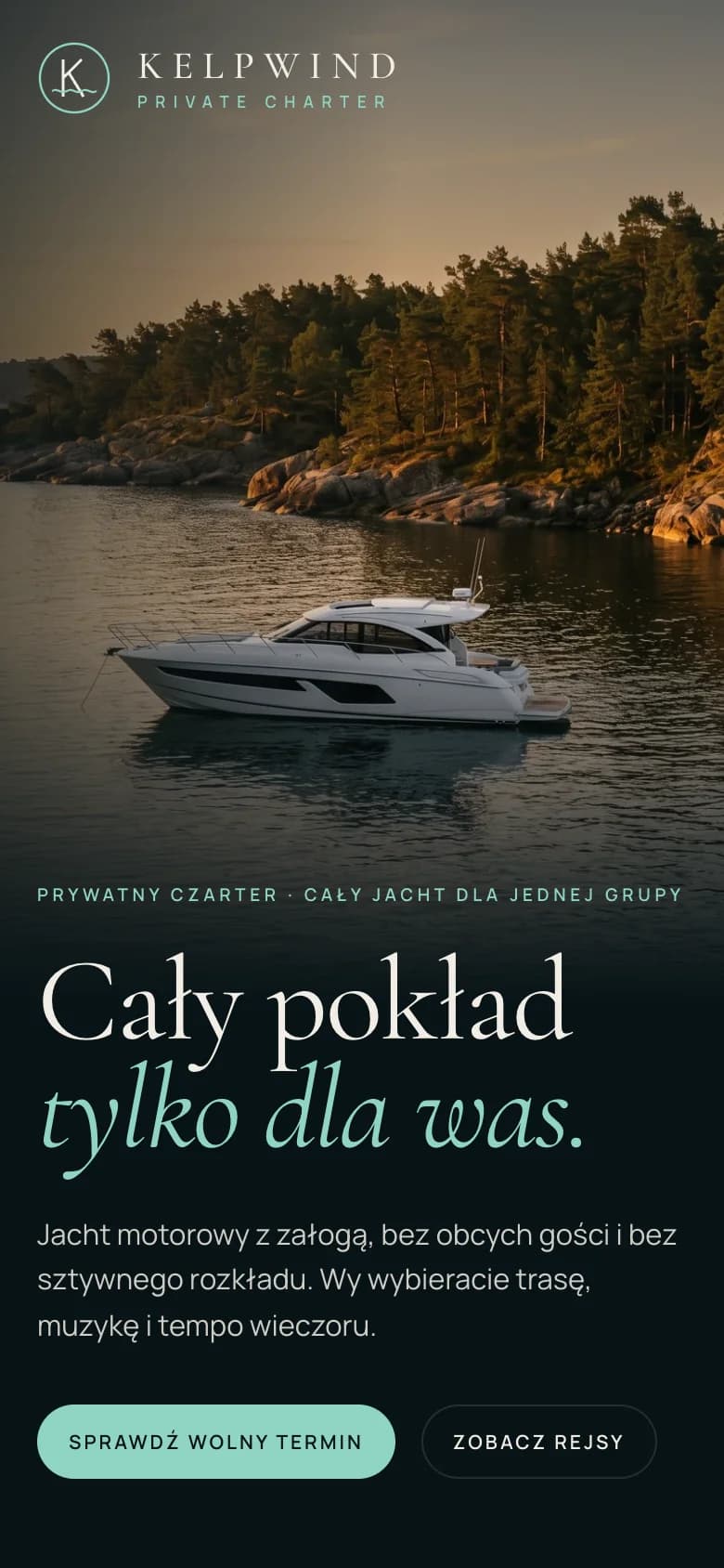Kelpwind (marka fikcyjna) — widok mobilny