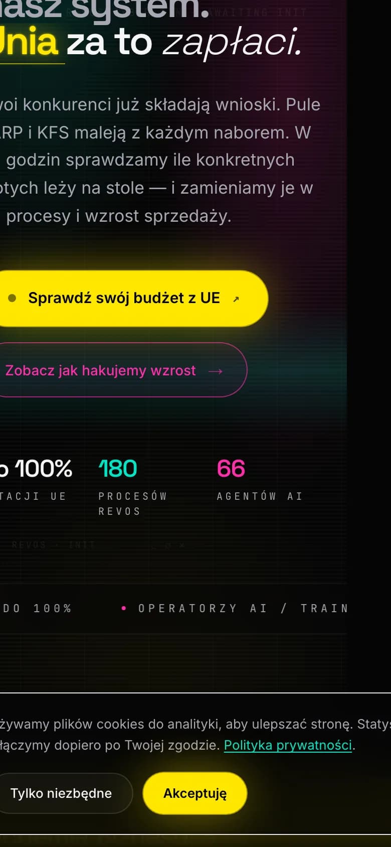 mrtiq.pl — widok mobilny
