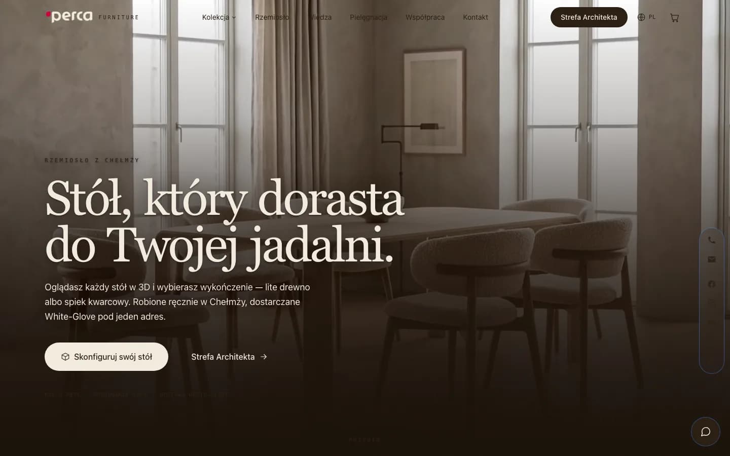 Perca Furniture — strona główna